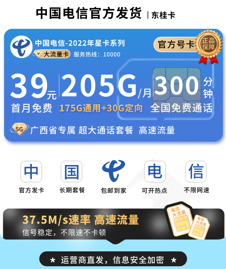 广西电信东桂卡